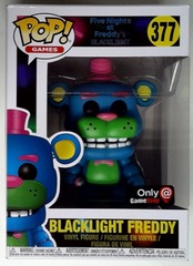 Pop! Vinyl: Games: Blacklight Freddy: 377: Blacklight(OPEN BOX)
